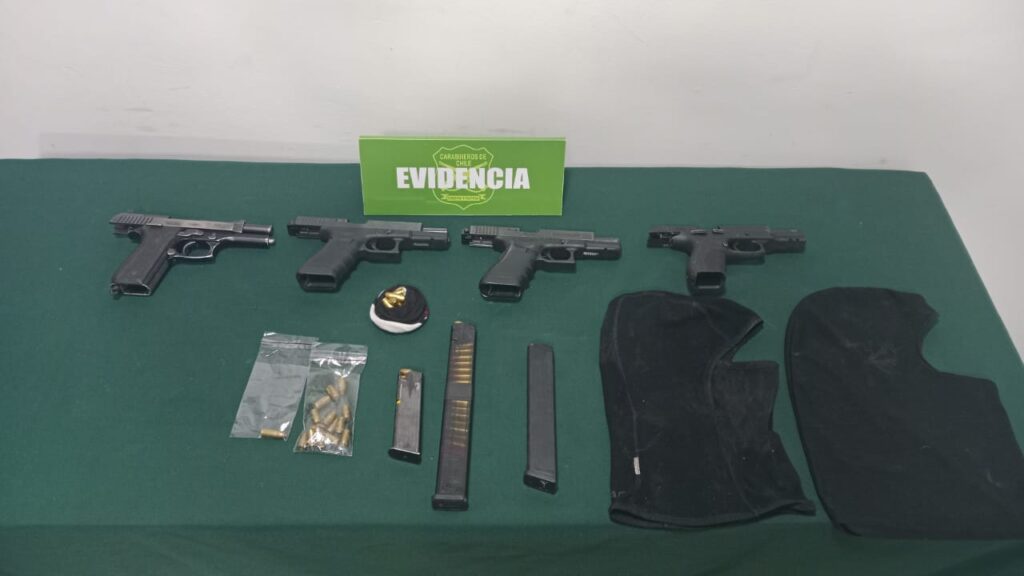 Carabineros frustra ataque a domicilio, detiene a cuatro sujetos y ...